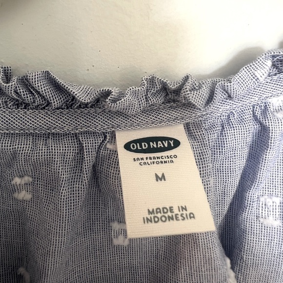 Old Navy Blue and White Spring Dress - Picture 3 of 3